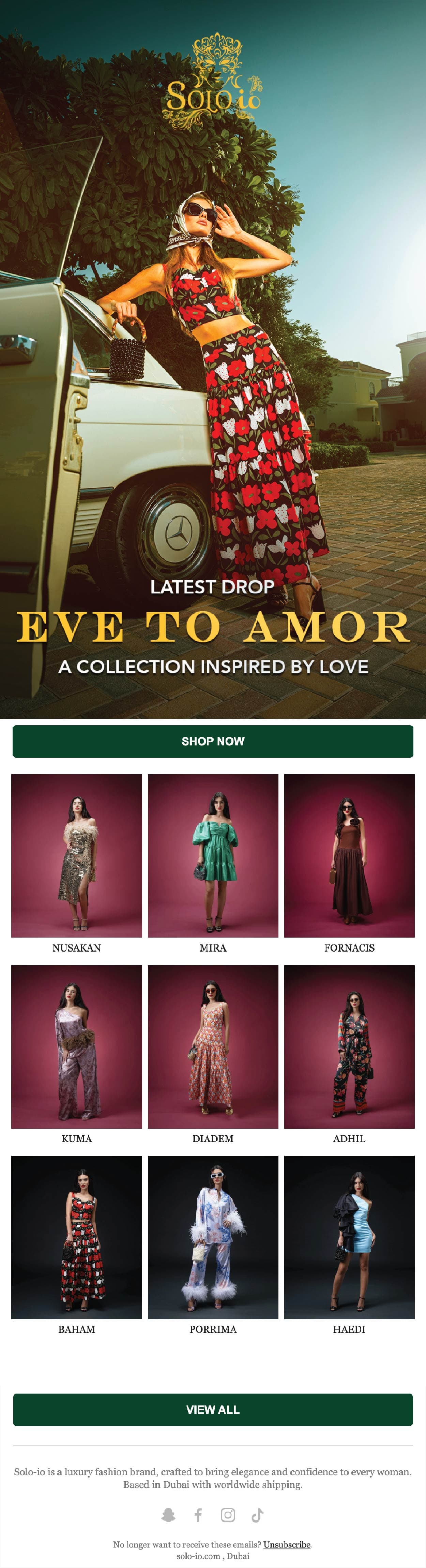 Emails portfolio preview