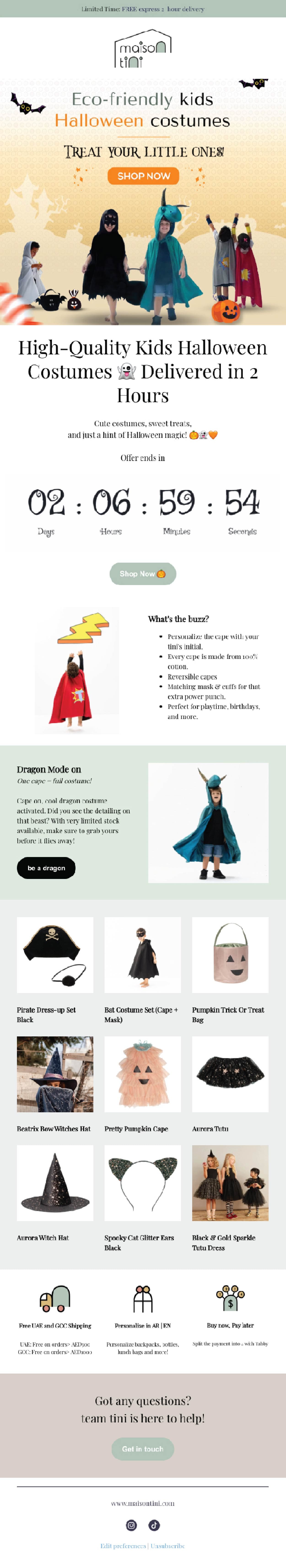 Emails portfolio preview