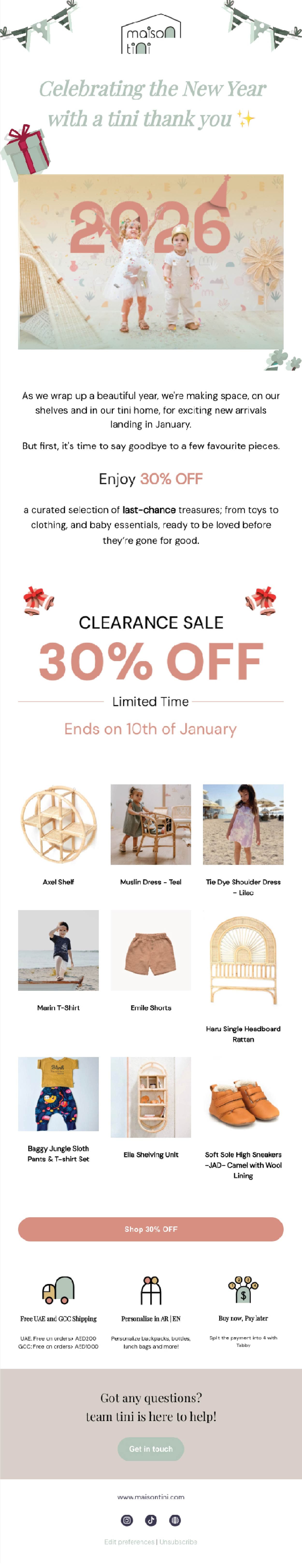 Emails portfolio preview
