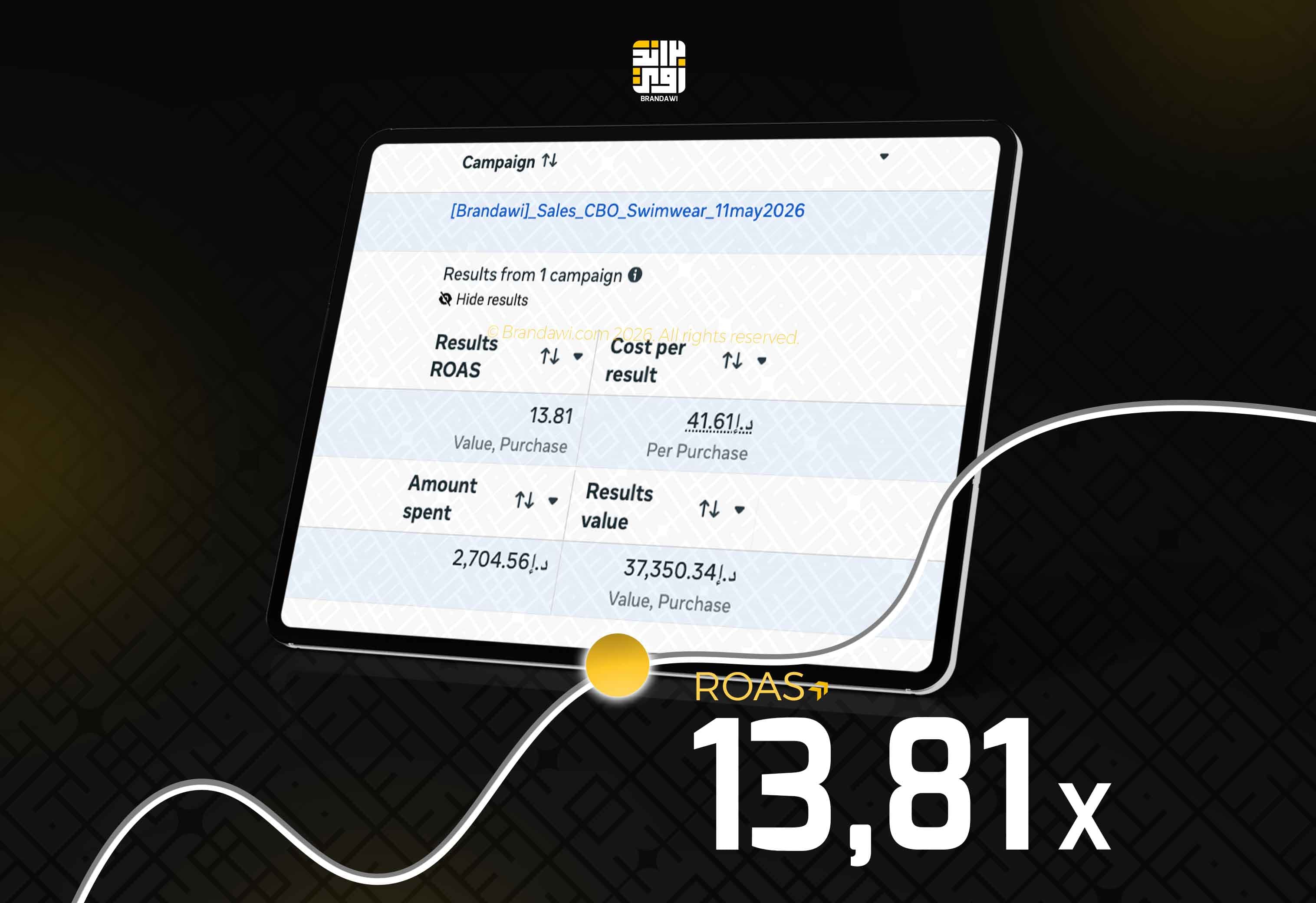 13.81x ROAS on Meta Ads result